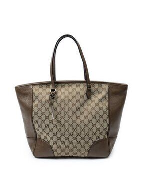 Gucci Bree Tote Beige Brown GG Canvas